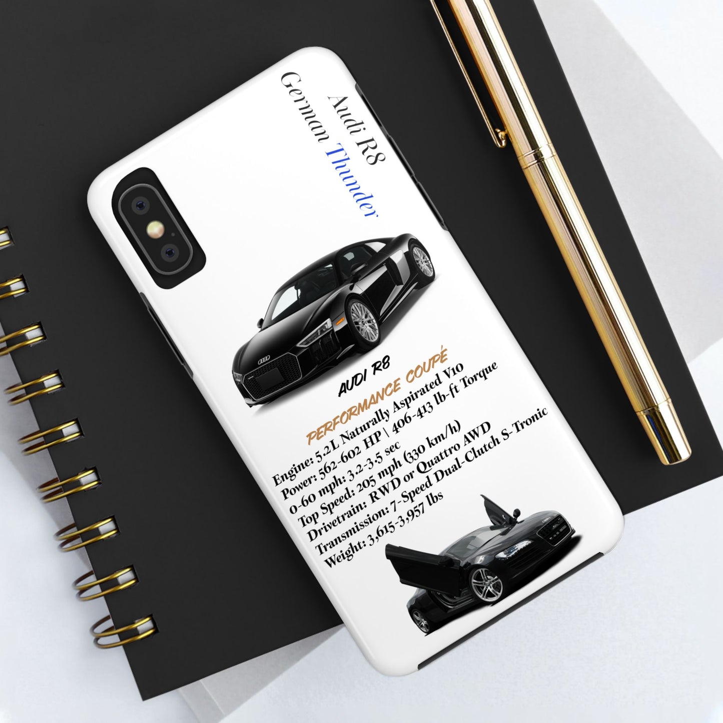 Audi R8 V10 White Edition