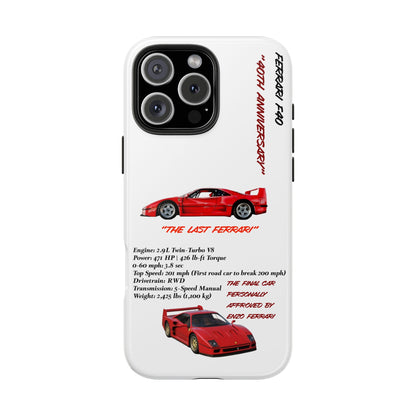 Ferrari F40 Twin-Turbo Legend White Edition