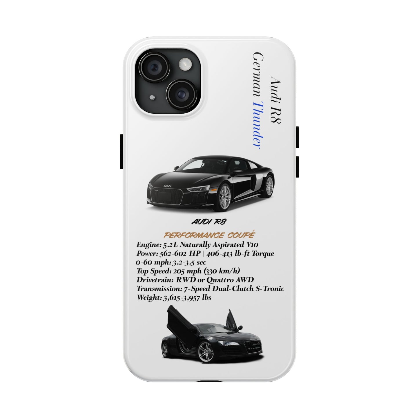 Audi R8 V10 White Edition