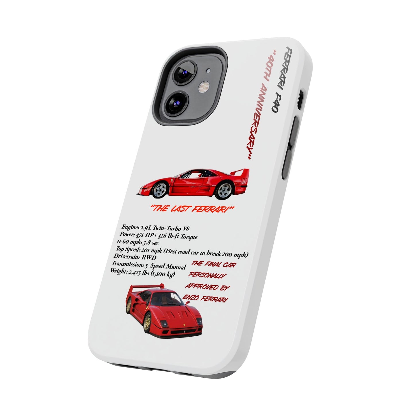 Ferrari F40 Twin-Turbo Legend White Edition